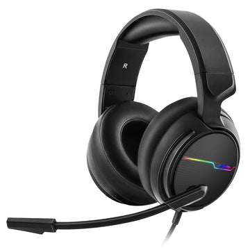 Big Headsets with Light & Mic